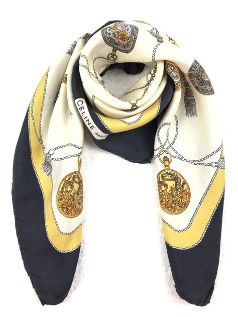 celine paris scarf classic|celine scarf silk.